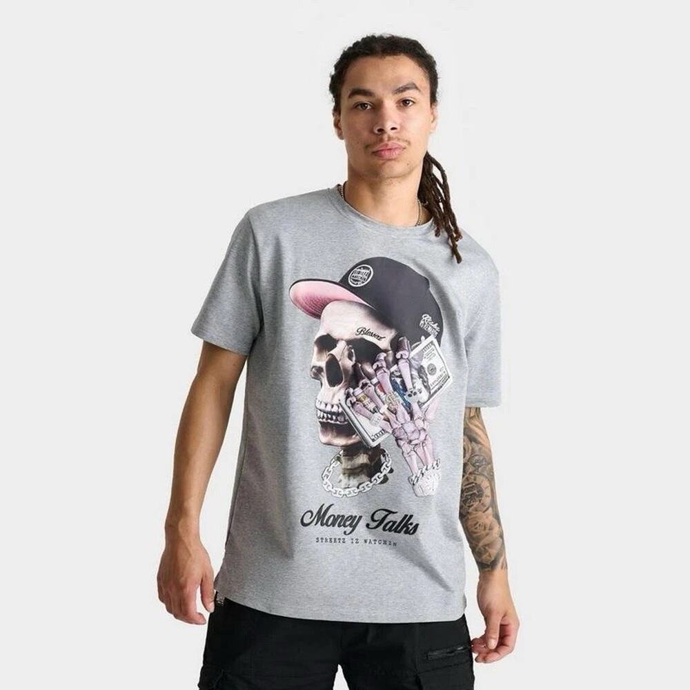 Men's Streetz Iz Watchin Money Talks T-Shirt Medium